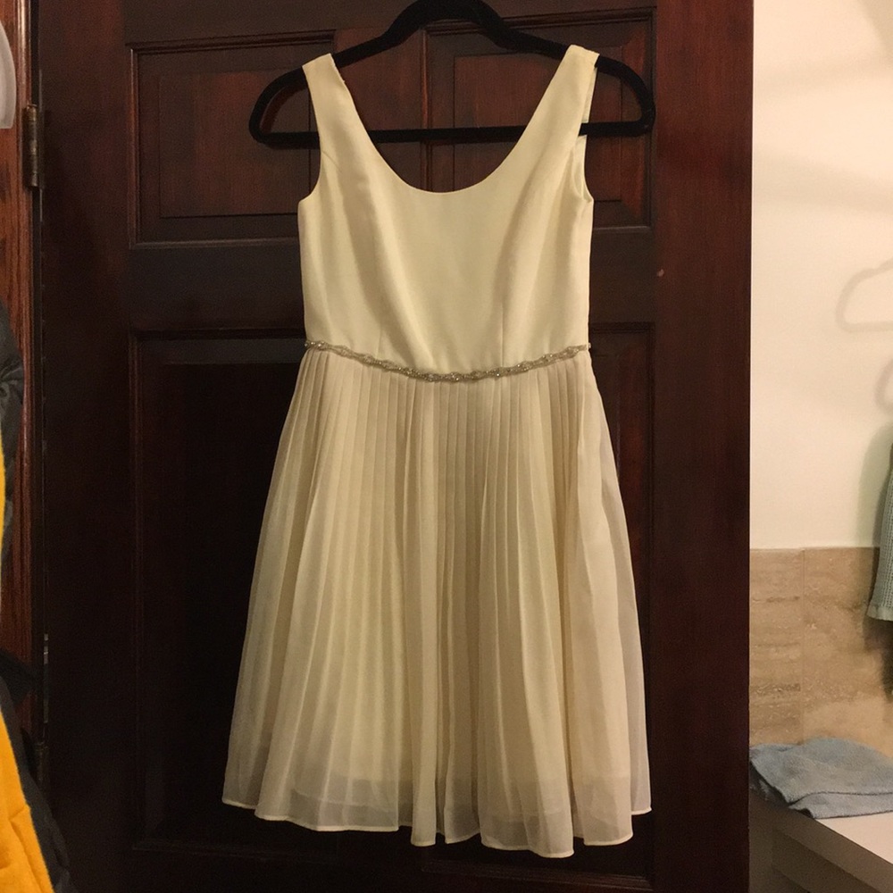 a.drea XS cream dress